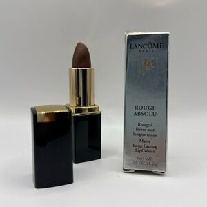 NOS Lancôme Paris Rouge Absolu‎ Long Lasting Lip Color #V223 Wicked